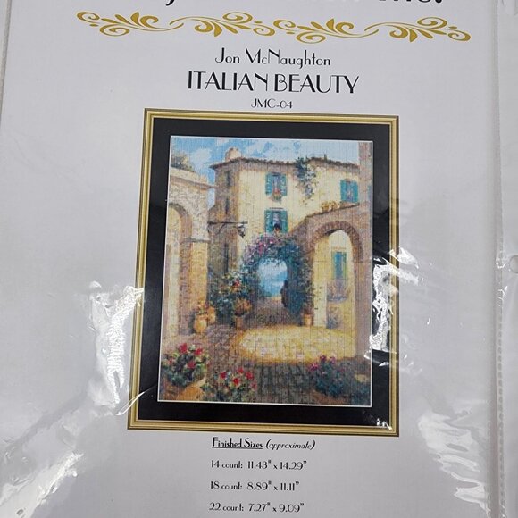 Lot of 9 Mystic Stitch Cross Stitch Patterns Nicky Boehme Christmas Floral - Picture 11 of 14